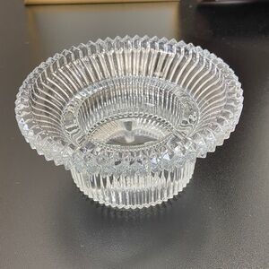 Vintage Indiana Glass Candle Holder/Trinket Dish (Candle not Included)